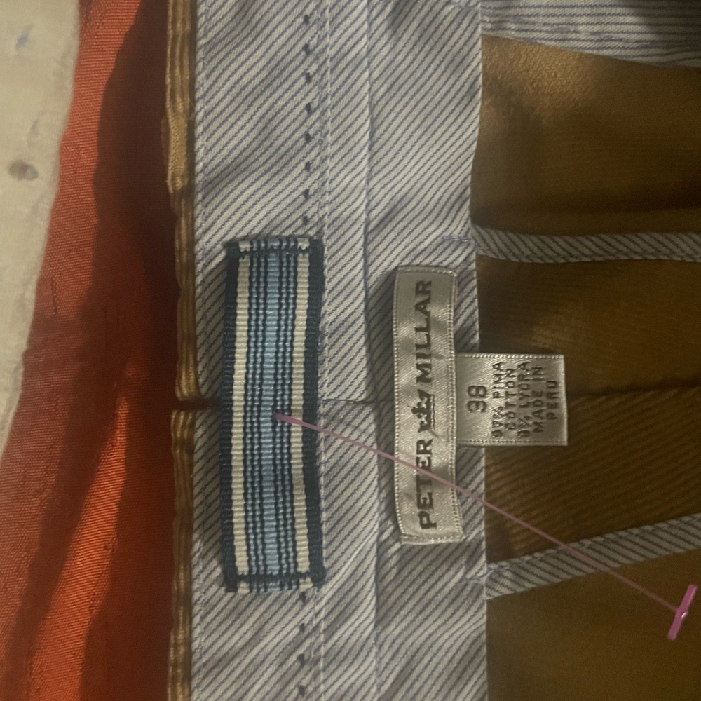 Peter Millar light brown Chinos for Effortless Style